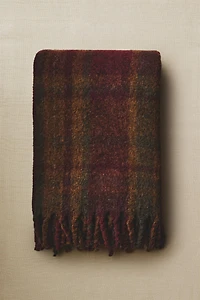 PLAID DOUX CARREAUX FRANGES