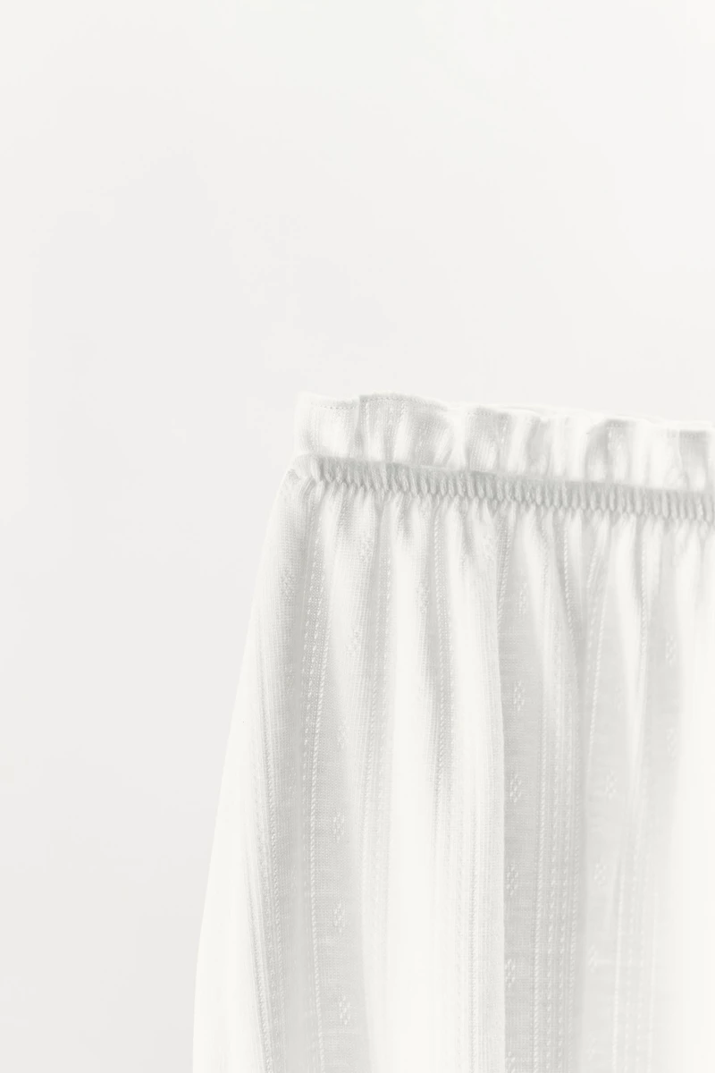 POINTELLE BALLOON SHORTS