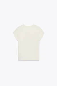 SHORT SLEEVE TEXTURED T-SHIRT
