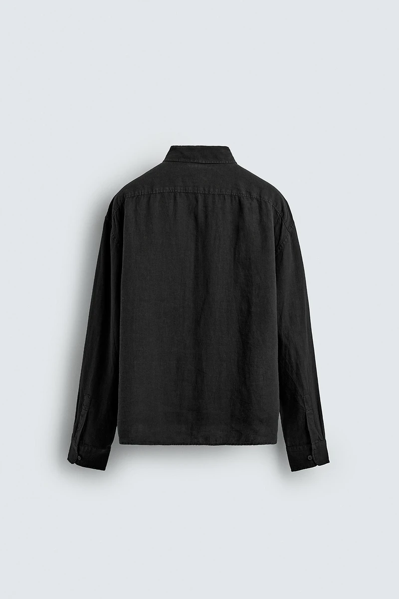 100% LINEN POLO SHIRT