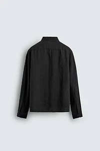 100% LINEN POLO SHIRT