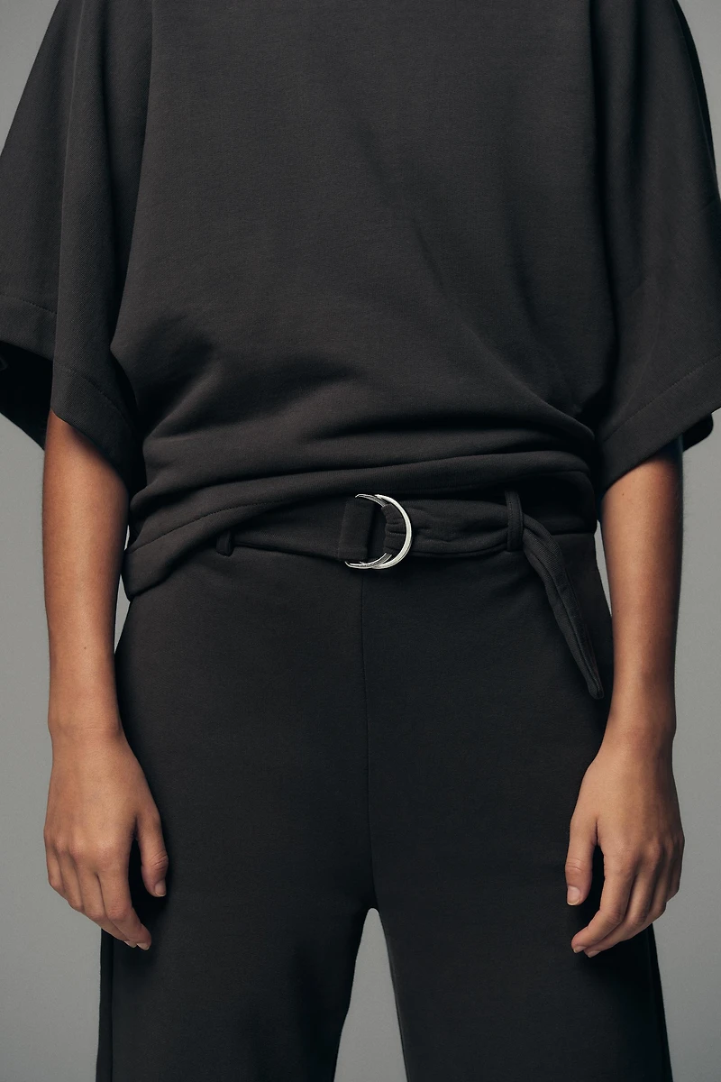 RUSTIC BELTED PANTS