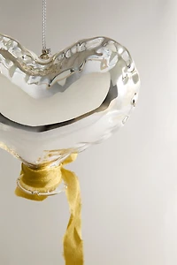 DÉCORATION SAPIN GLOBE CŒUR NOËL