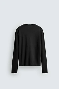 RELAXED FIT COTTON - LINEN BLEND T-SHIRT LIMITED EDITION