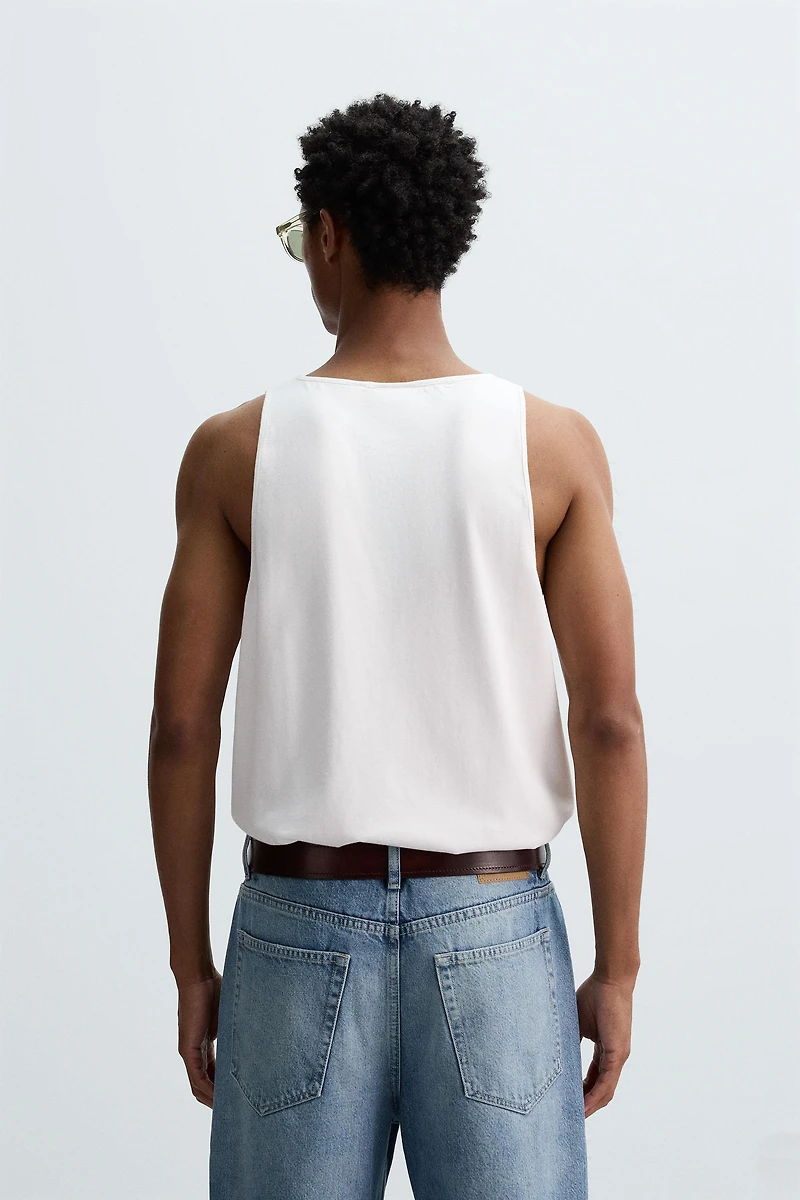 RELAXED FIT TANK TOP