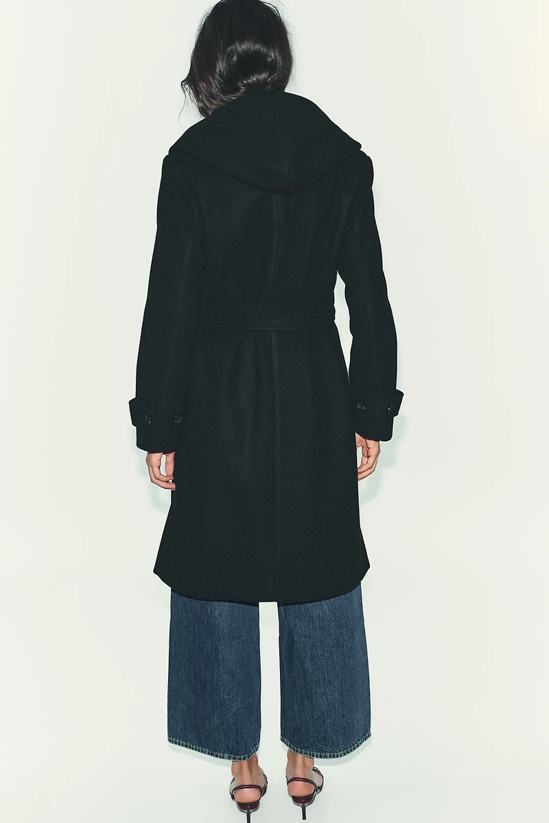 SOFT HOODIE COAT