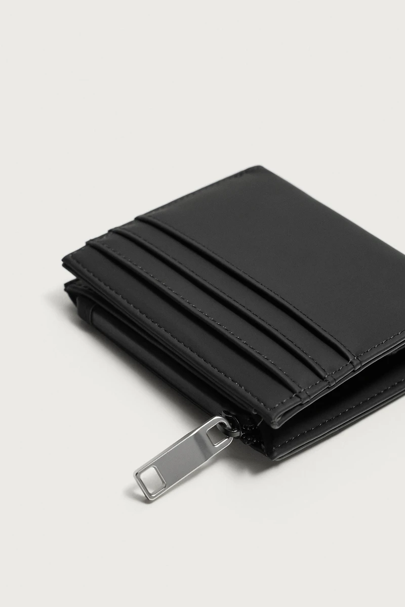 PORTEFEUILLE PORTE-MONNAIE EFFET GOMME