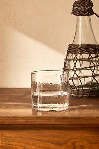 HAMMERED GLASS TUMBLER