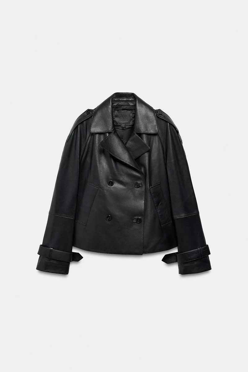 LEATHER JACKET ZW COLLECTION LIMITED EDITION