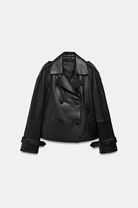 LEATHER JACKET ZW COLLECTION LIMITED EDITION