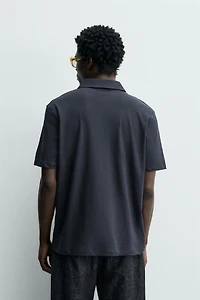 POLO REGULAR FIT COTON-LIN