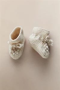CASHMERE BABY BOOTIES