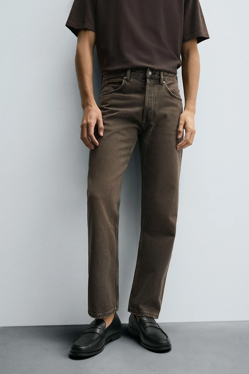 REGULAR STRAIGHT FIT JEANS