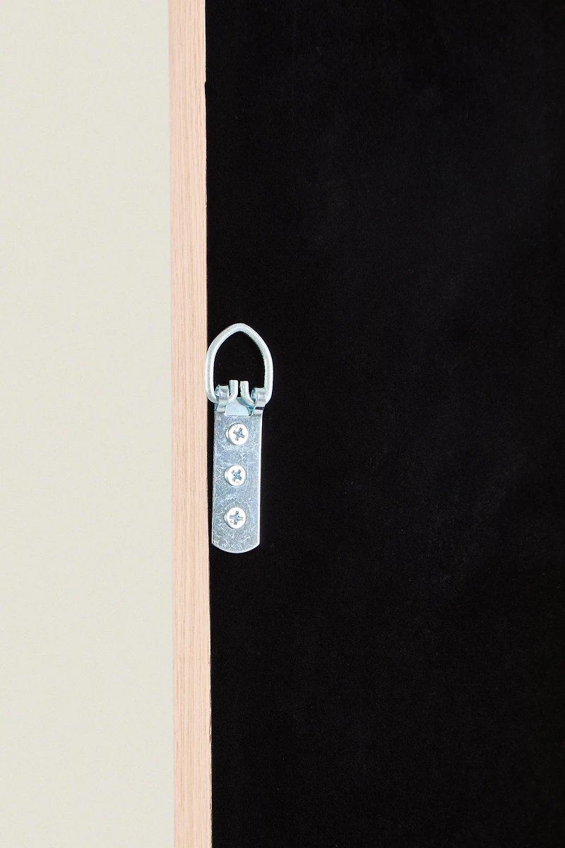 LARGE FULL LENGTH MIRROR WITH ROUNDED FRAME