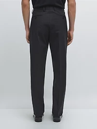 100% wool suit trousers