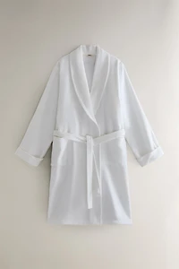 PEIGNOIR COTON TISSU APPLIQUÉ