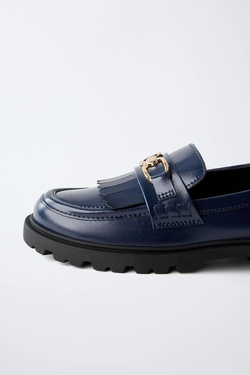 FRINGED LOAFERS