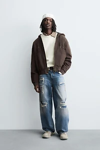 VESTE MATELASSÉE À CAPUCHE