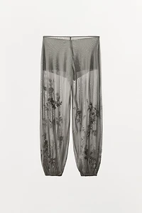 PANTALON BOUFFANT BRODÉ