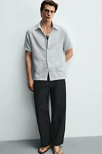 CHEMISE REGULAR FIT STRUCTURÉE