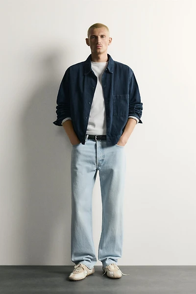 STRAIGHT ANKLE FIT JEANS
