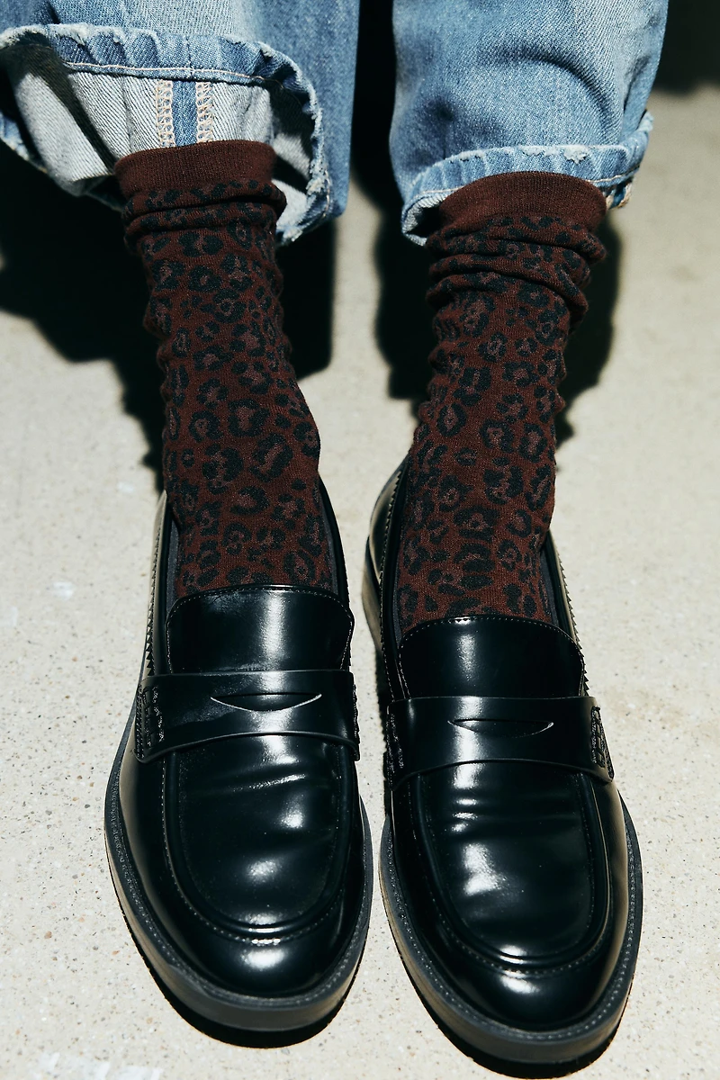 ANIMAL PRINT SOCKS