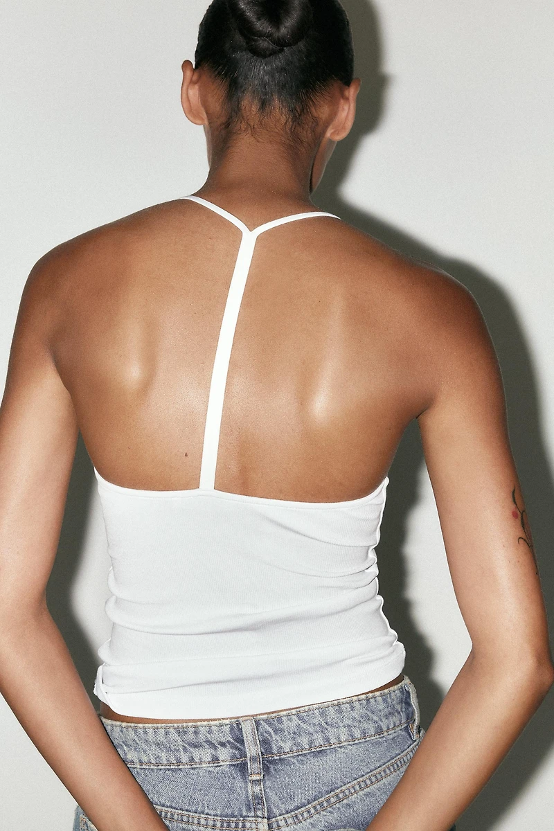 TOP HALTER BRIDE DOS