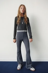 BASIC CROPPED T-SHIRT
