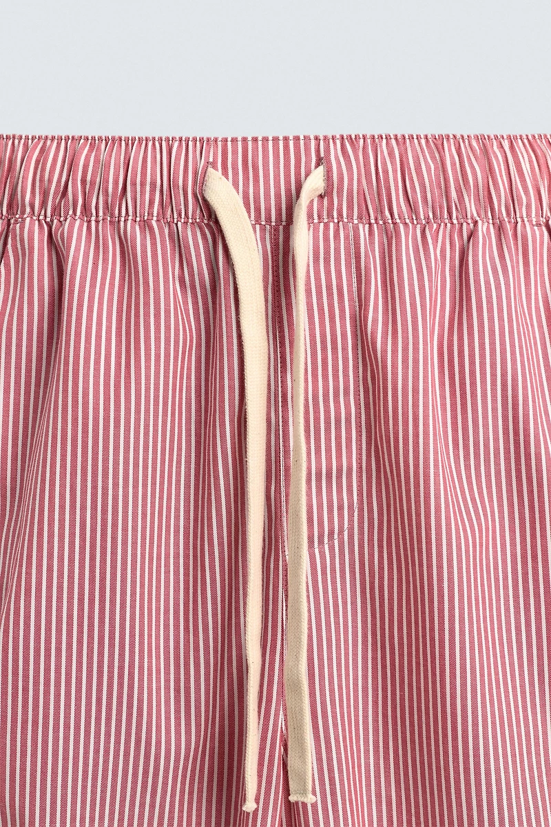 CONTRAST STRIPE BAND PANTS