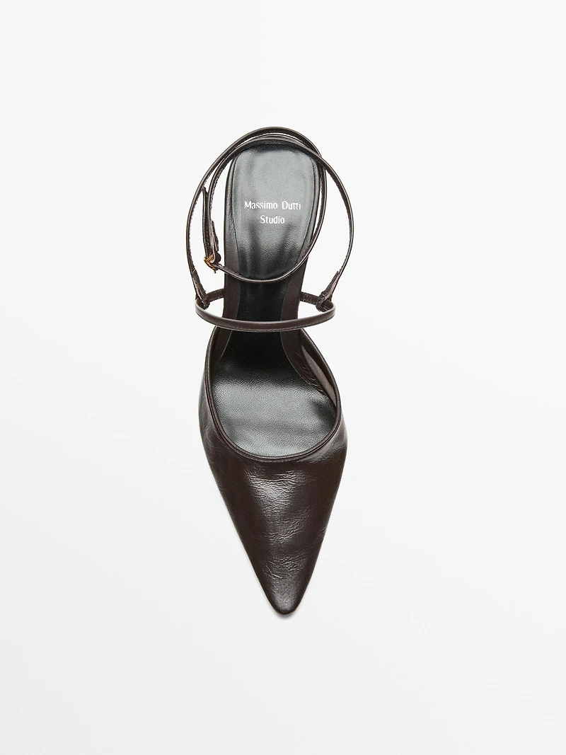 Heeled slingback shoes - Studio