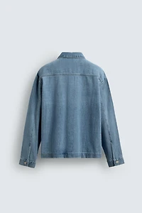 BOXY FIT DENIM SHIRT