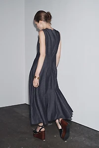 ROBE MI-LONGUE EN DENIM ZW COLLECTION