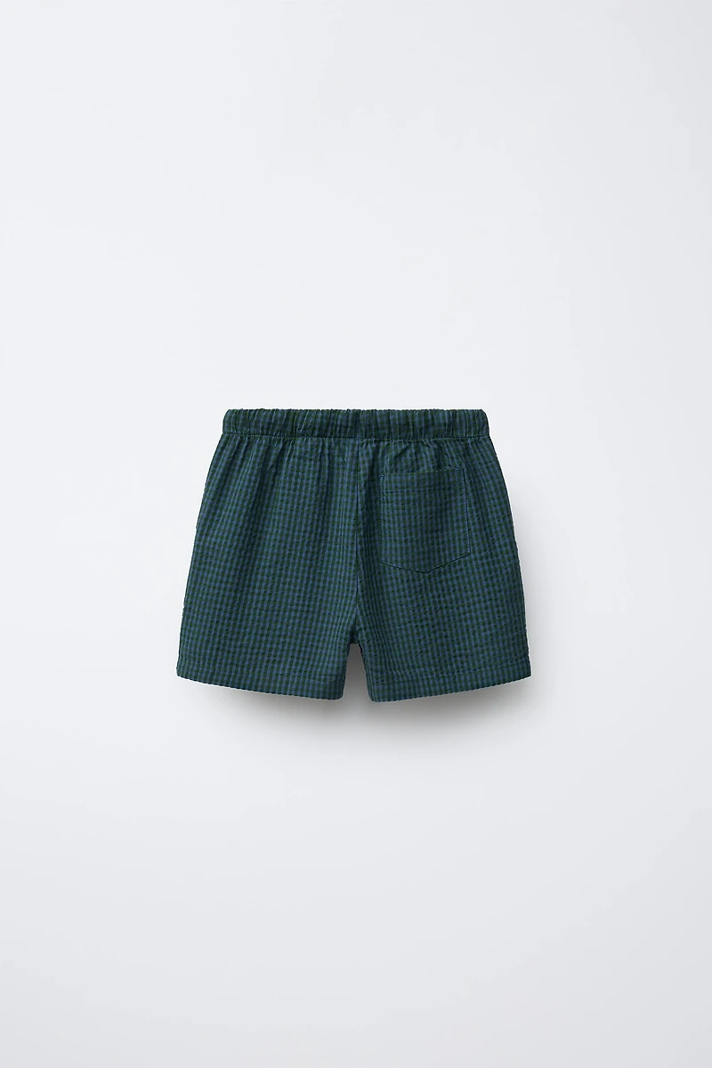 SEERSUCKER SHORTS