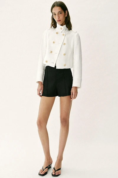 HIGH-WAISTED SHORTS