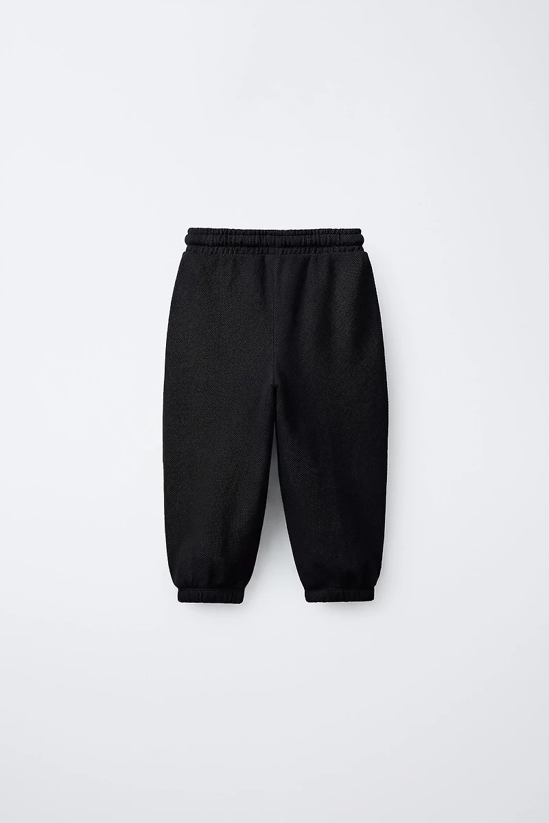 LABEL JOGGER PANTS