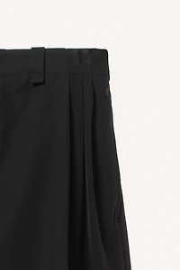 100% WOOL PLEATED SHORTS WILLY CHAVARRIA X ZARA
