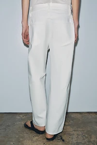 ZW COLLECTION ANKLE RELAXED MID-RISE JEANS