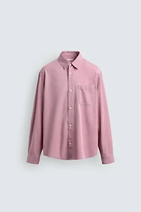 CHEMISE REGULAR FIT LYOCELL - COTON