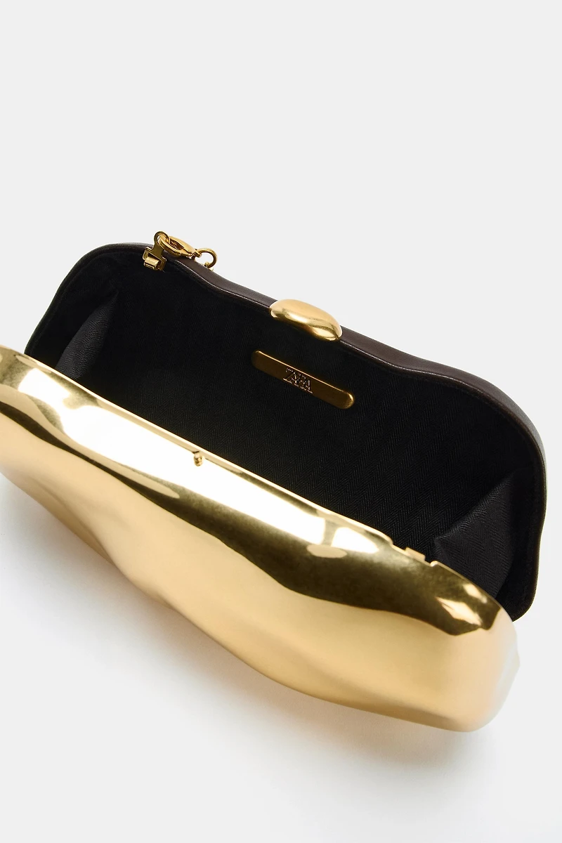 METALLIC BOX BAG