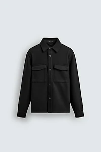 TWILL TEXTURED WATER REPELLENT OVERSHIRT