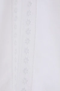 COTTON LINEN CURTAIN WITH EMBROIDERY