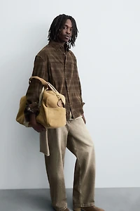 PLAID CORDUROY SHIRT