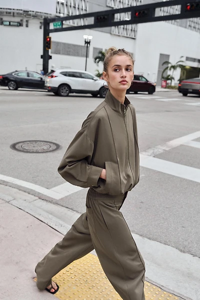 HIGH COLLAR BOMBER JACKET