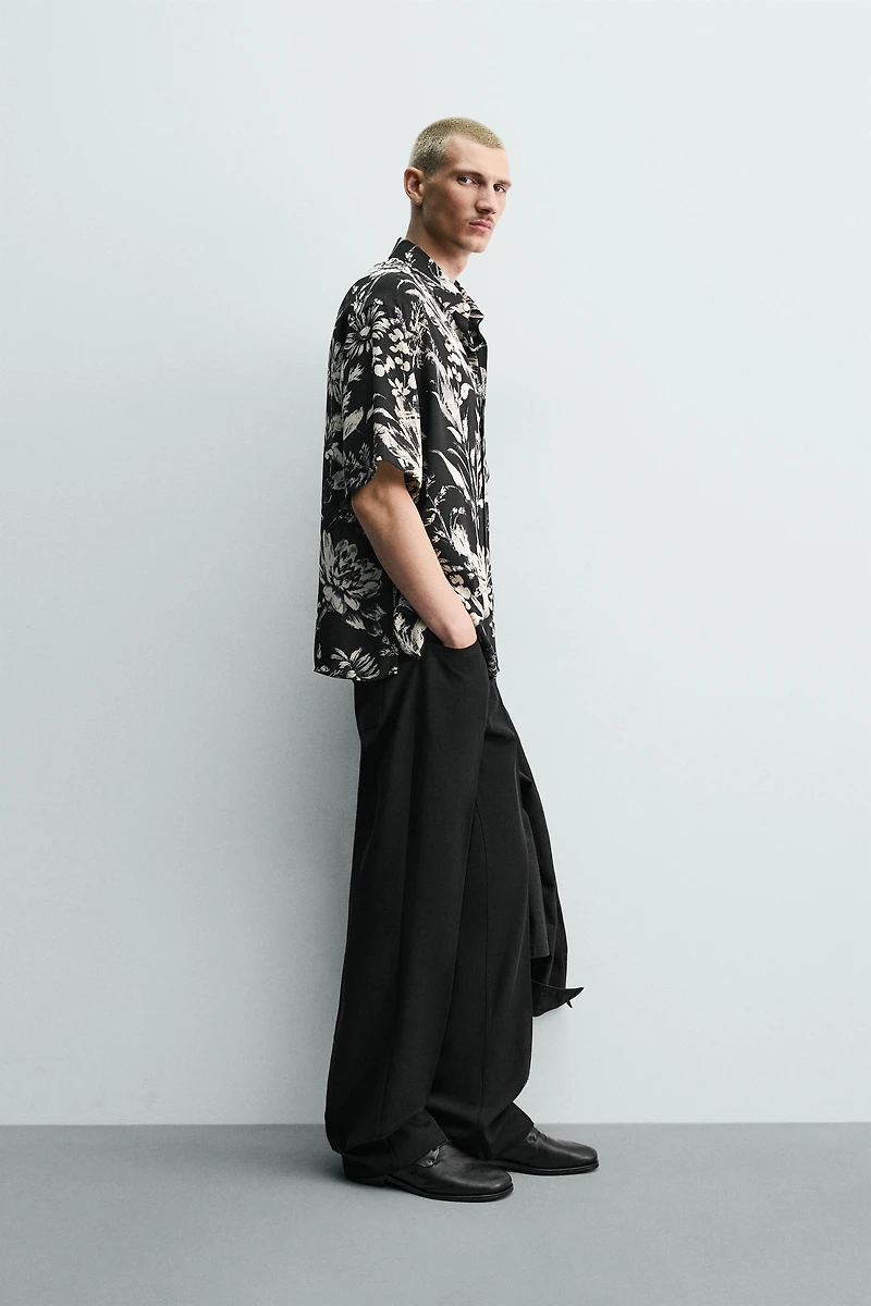 CHEMISE RELAXED FIT IMPRIMÉ FLEURI