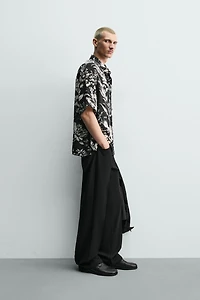 CHEMISE RELAXED FIT IMPRIMÉ FLEURI