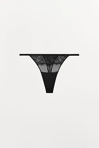 LACE THONG