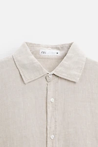 CHEMISE 100 % LIN
