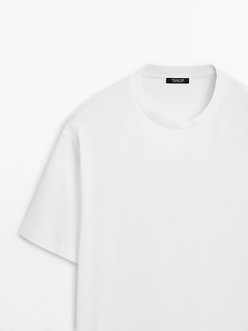 100% mercerised cotton T-shirt