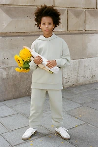 ENSEMBLE SWEAT À CAPUCHE ET PANTALON DE JOG INTERLOCK