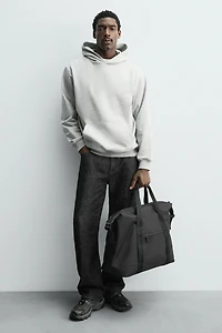 RUBBERIZED WEEKENDER BAG